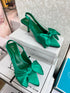 Bow-Knot Elegant Pointed Toe Pump Shoe